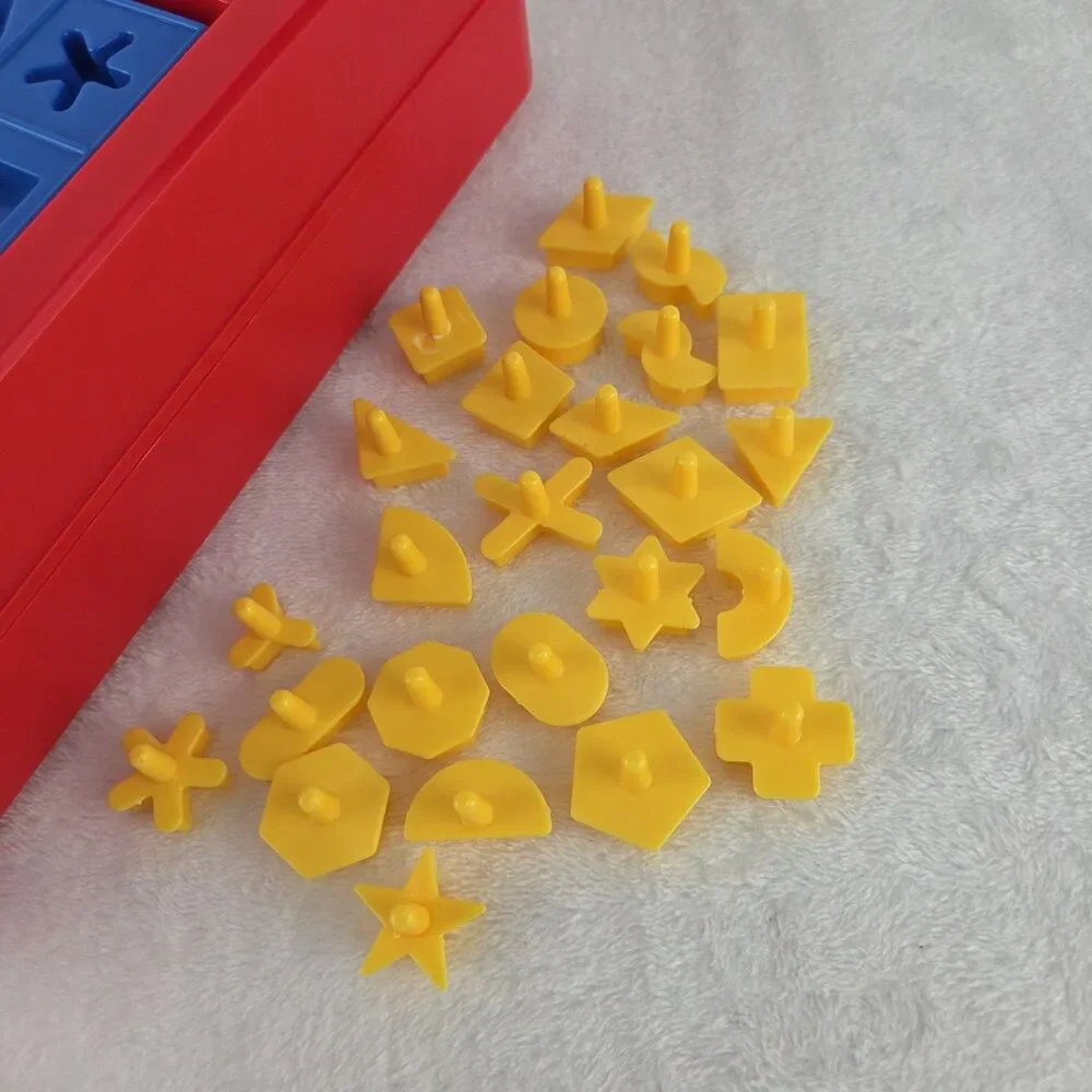 HASBRO Perfection Kids Board Game 2016 Complete 25 Shape Pieces Box Tested
